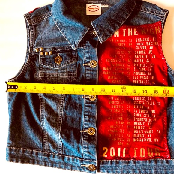 Lady A Country Music  Tour 2011 denim Vest Small - Picture 7 of 10